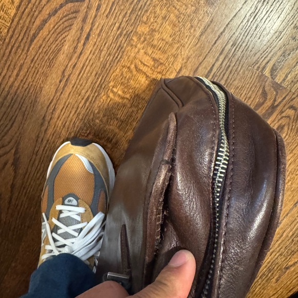 Jack Spade Brown Leather Men's briefcase - Picture 3 of 3